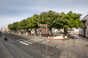 Plaza De La Luz in Los Silos, Tenerife, Canary Islands, Spain Plaza De La Luz in Los Silos, Tenerife, Canary Islands, Spain